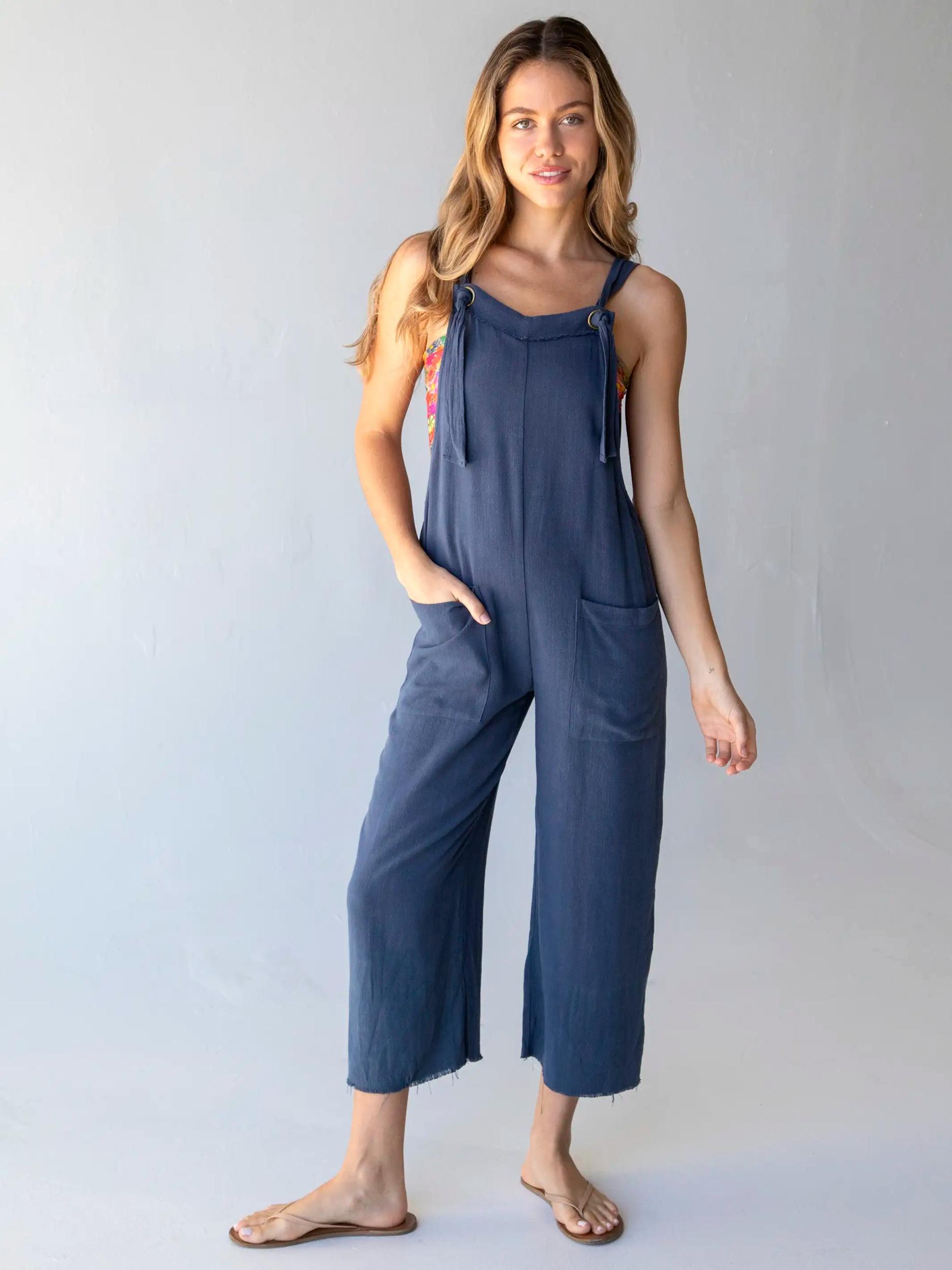 Carly Jumpsuit - Navy Product Image