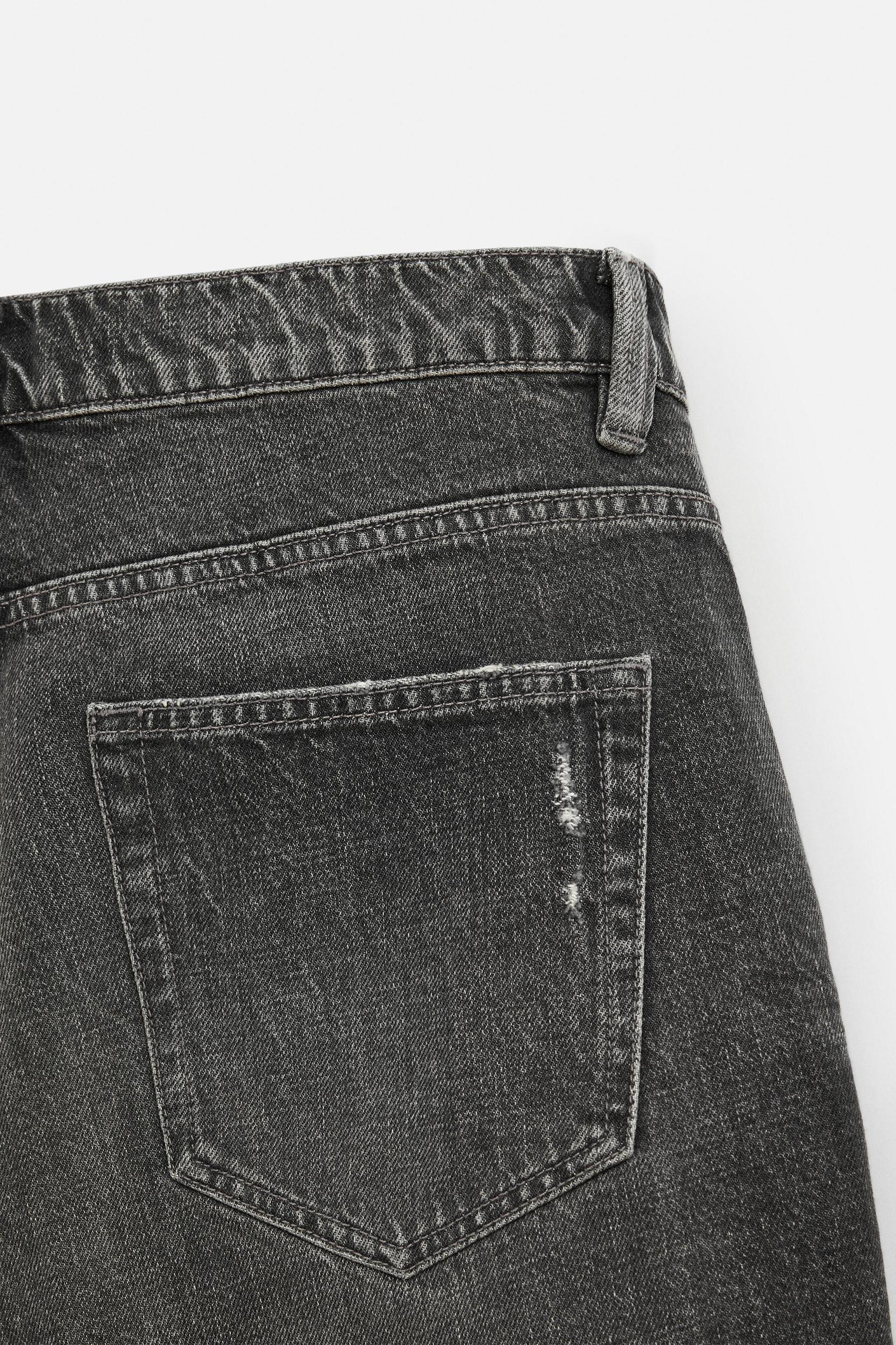 RIPPED DENIM SHORTS Product Image