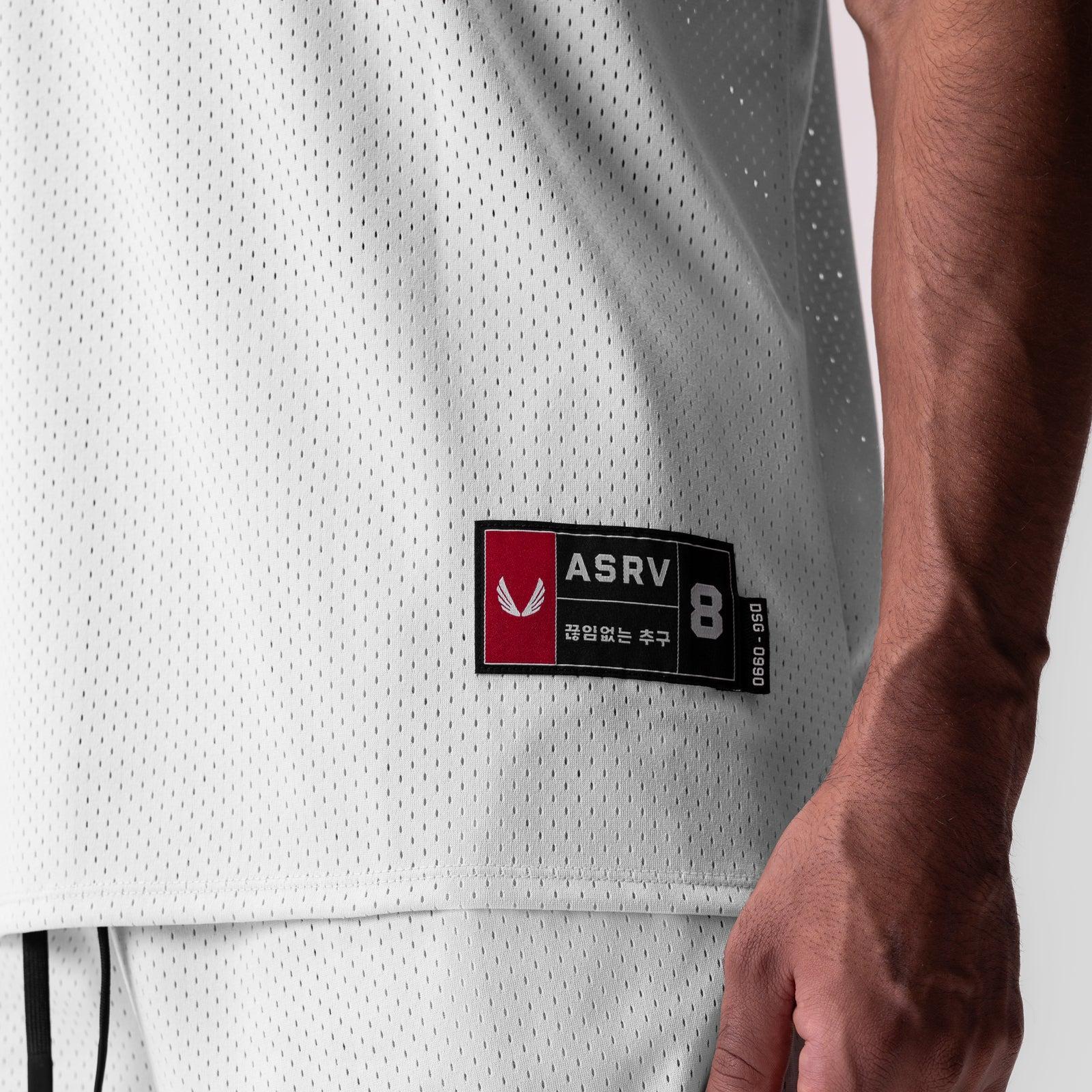 0990. Ion-Mesh Basketball Jersey - White Product Image