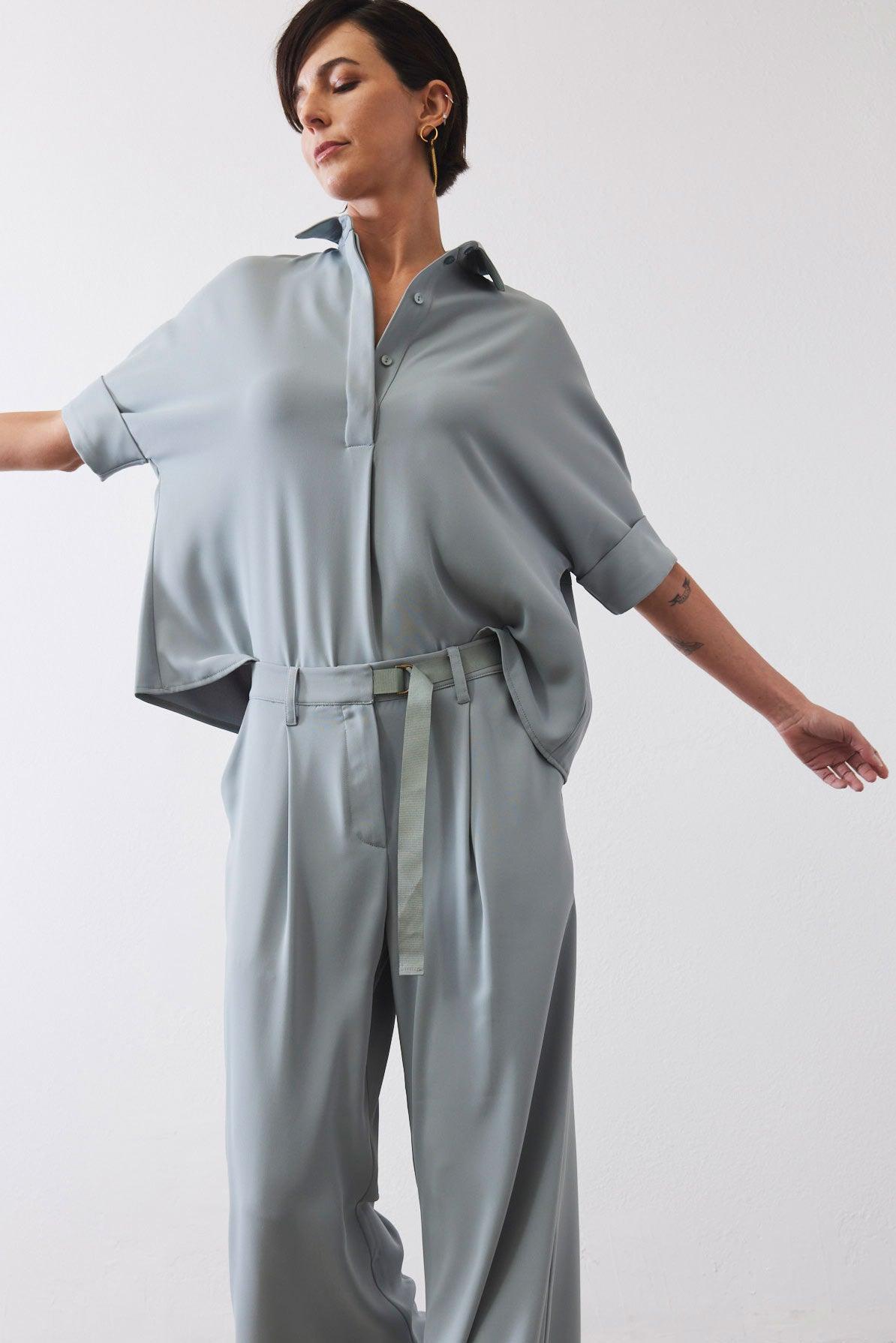 Oversized Pullover Blouse Product Image