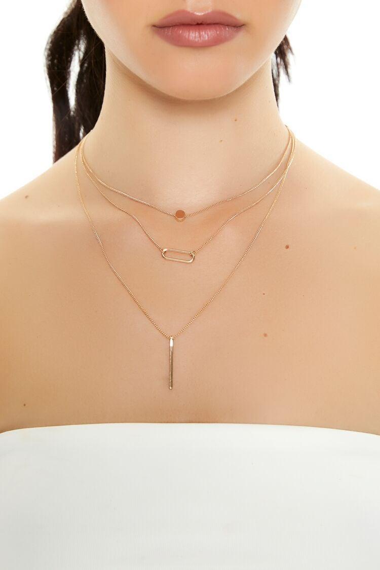 Layered Matchstick Necklace | Forever 21 Product Image