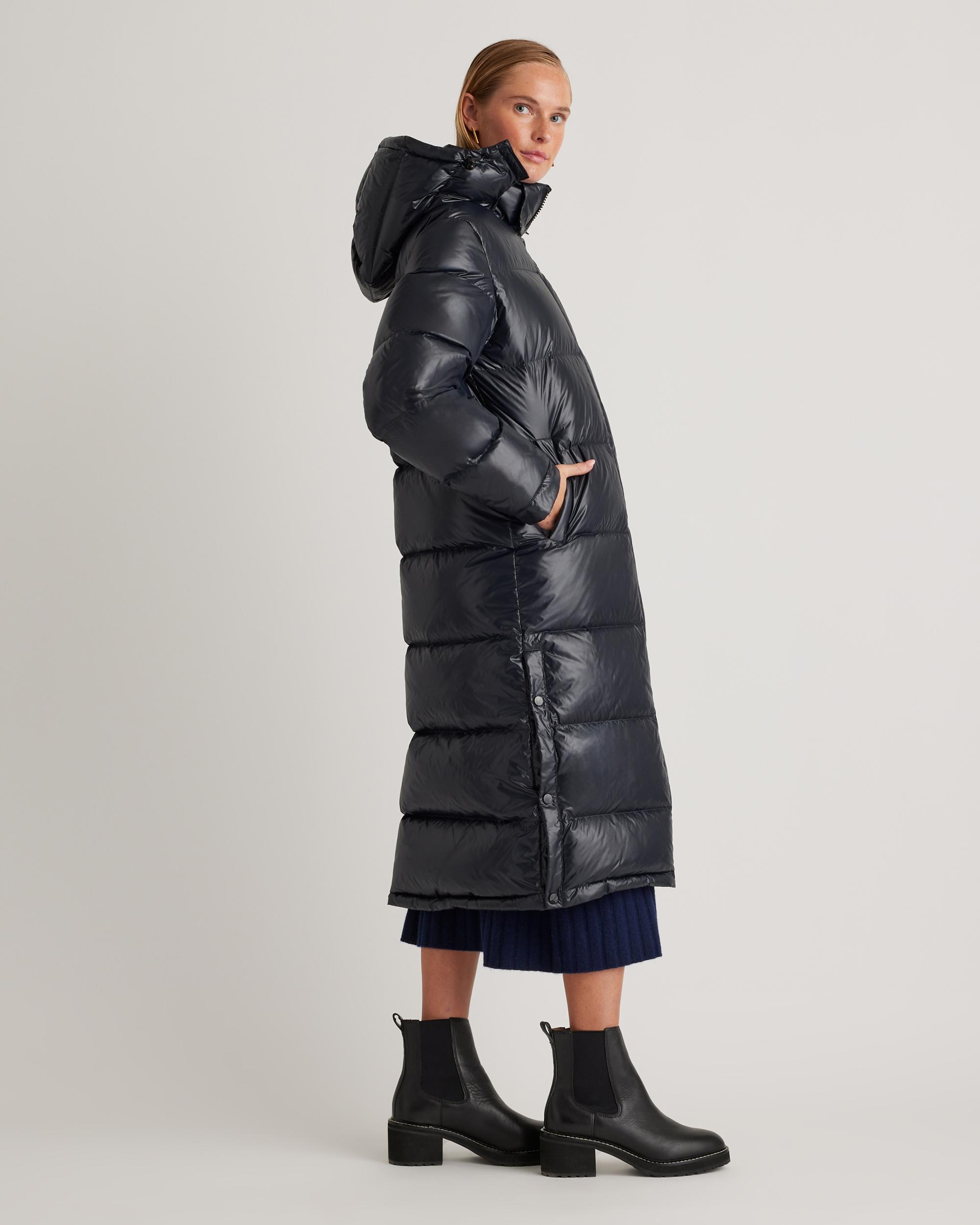 Quince | Women's Responsible Down Long Puffer Jacket Size XS, Recycled Polyester Product Image