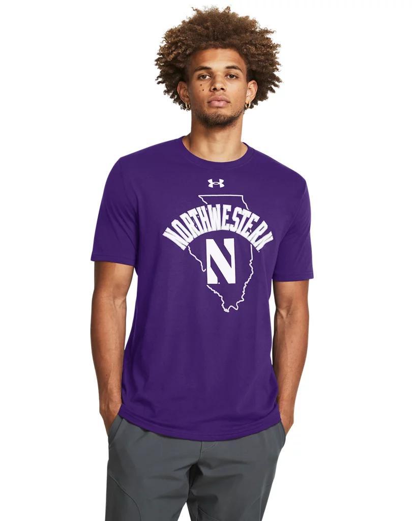 Men's UA Performance Cotton Collegiate Short Sleeve Product Image