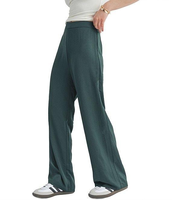 Sage The Label Satin Wide Leg Pants Product Image