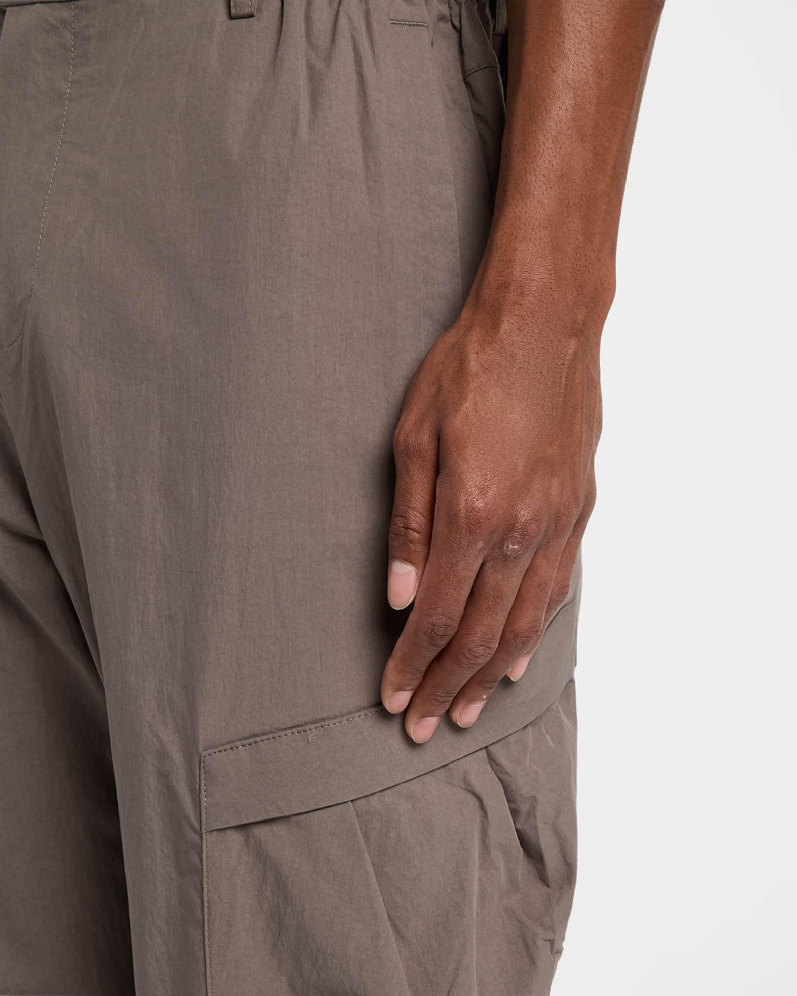 Men's Cotton-Nylon Tech Cargo Pants Product Image