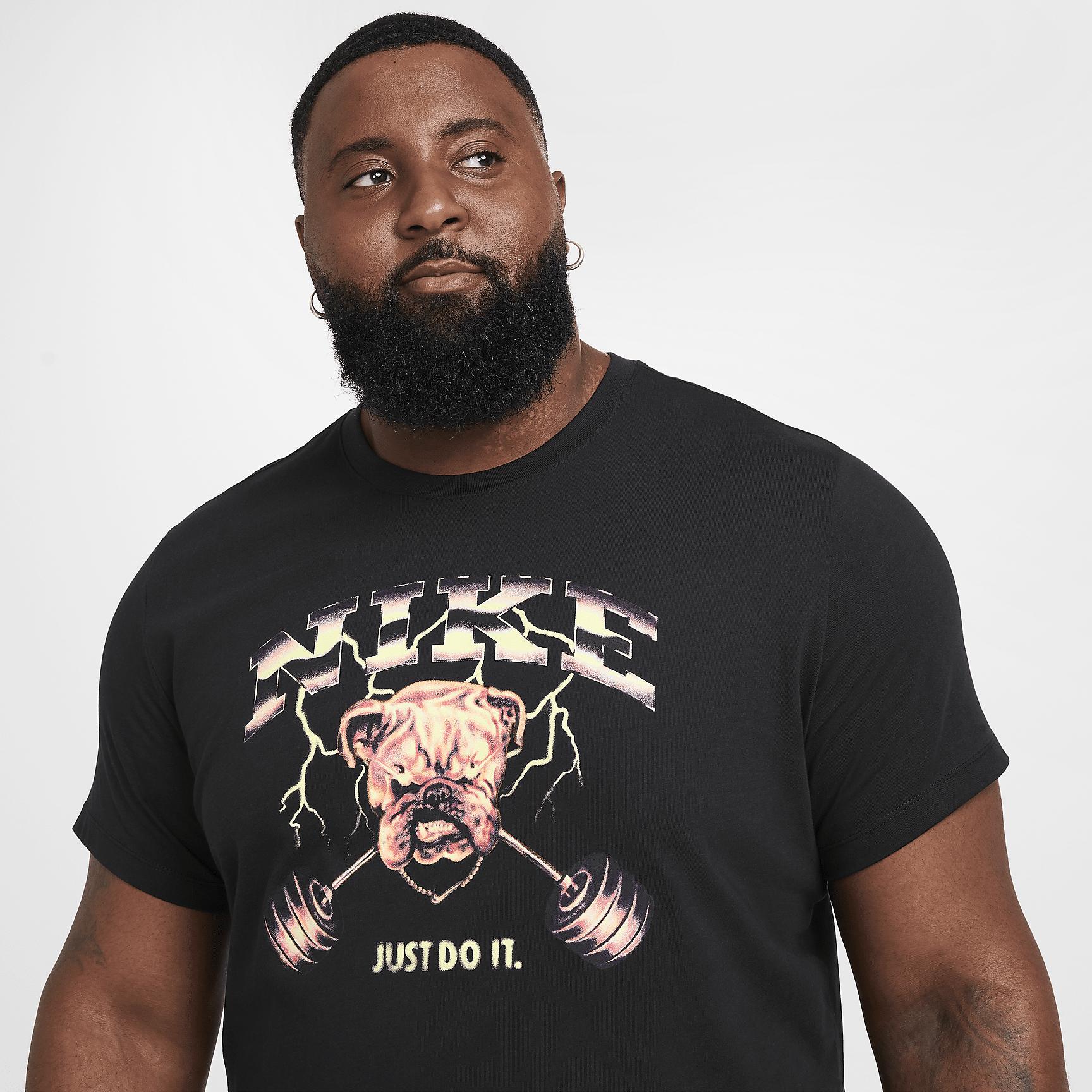 Mens Nike Bulldog Fitness T-Shirt Product Image