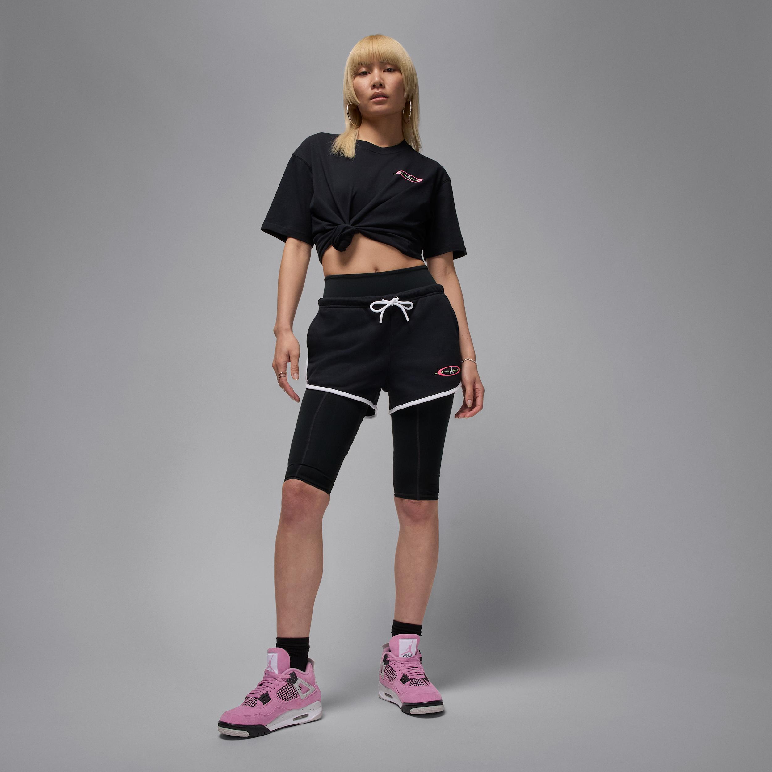 Womens Jordan Brooklyn Graphic T-Shirt | HV0194-010 Product Image