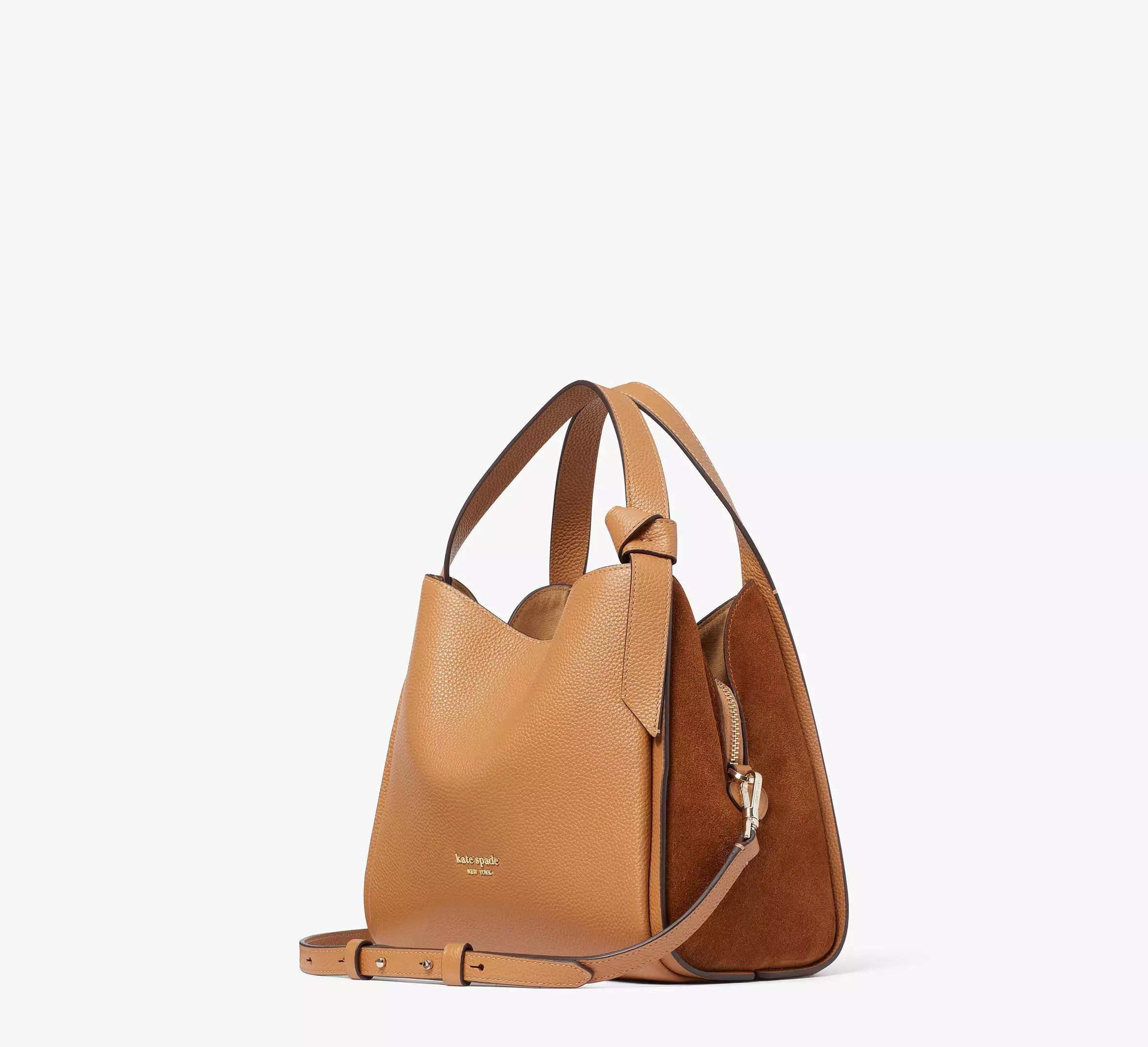 Knott Colorblocked Medium Crossbody Tote Product Image