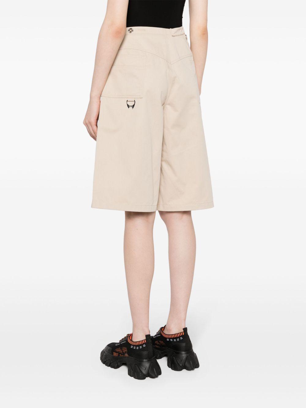 wide-leg cotton shorts  Product Image