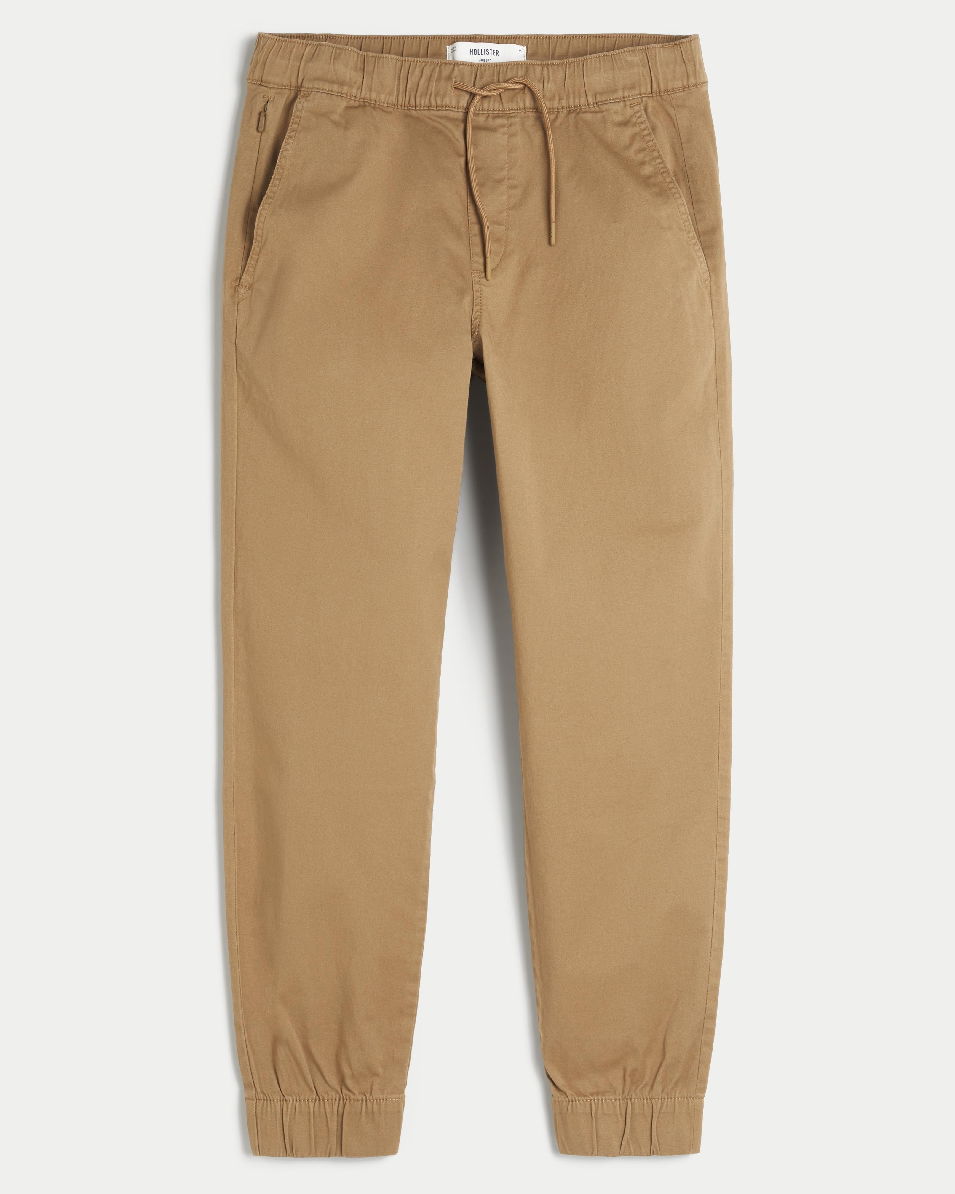 Relaxed Twill Joggers Product Image