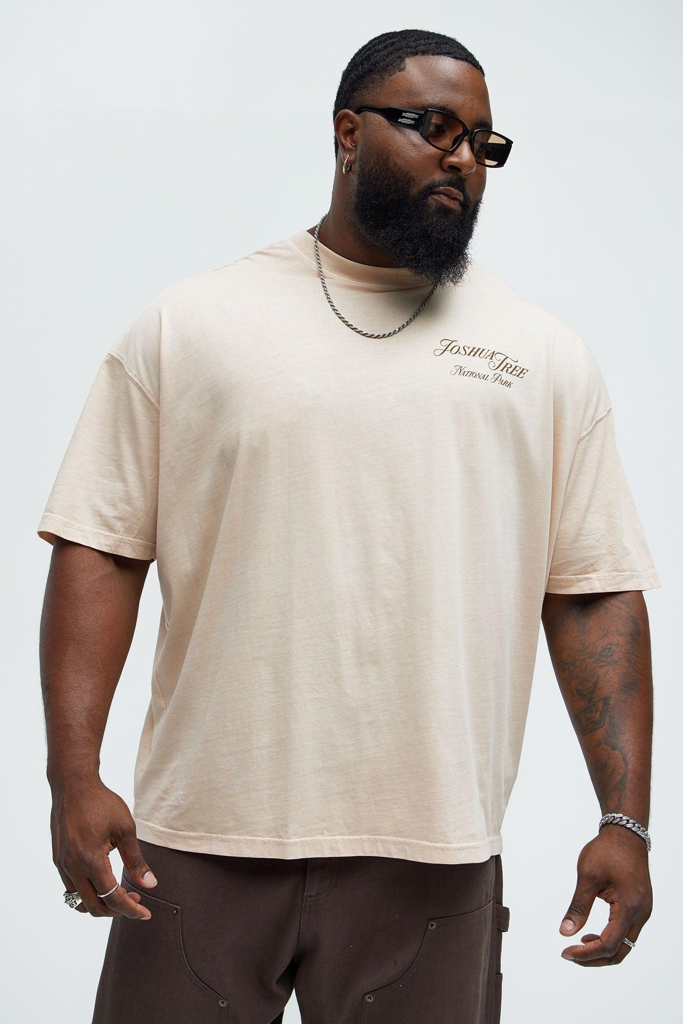 Joshua Tree Oversized Short Sleeve Tee - Brown Product Image