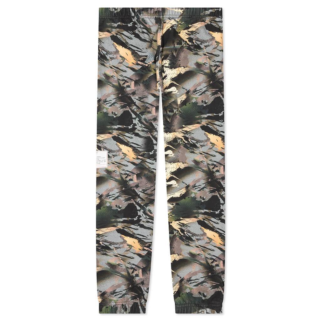 Plain Sweatpants Camo CTNMB - Camouflage Green Male Product Image