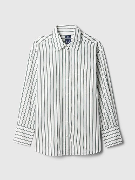 Organic Cotton Poplin Big Shirt Product Image