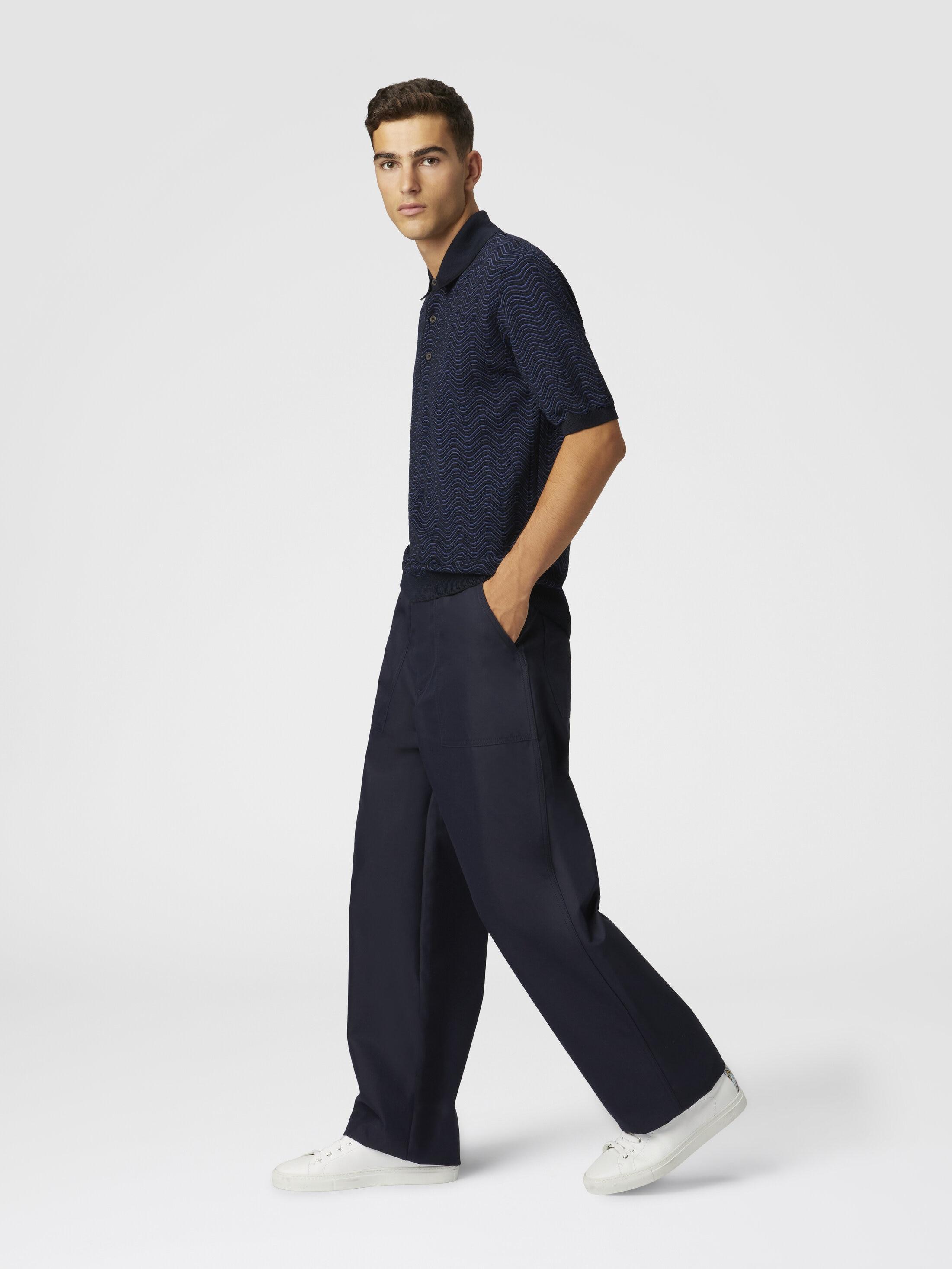 Cotton-blend drill cargo pants Product Image