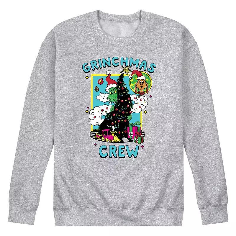 Men's Dr. Seuss The Grinch Grinchmas Crew Fleece Sweatshirt,  Product Image