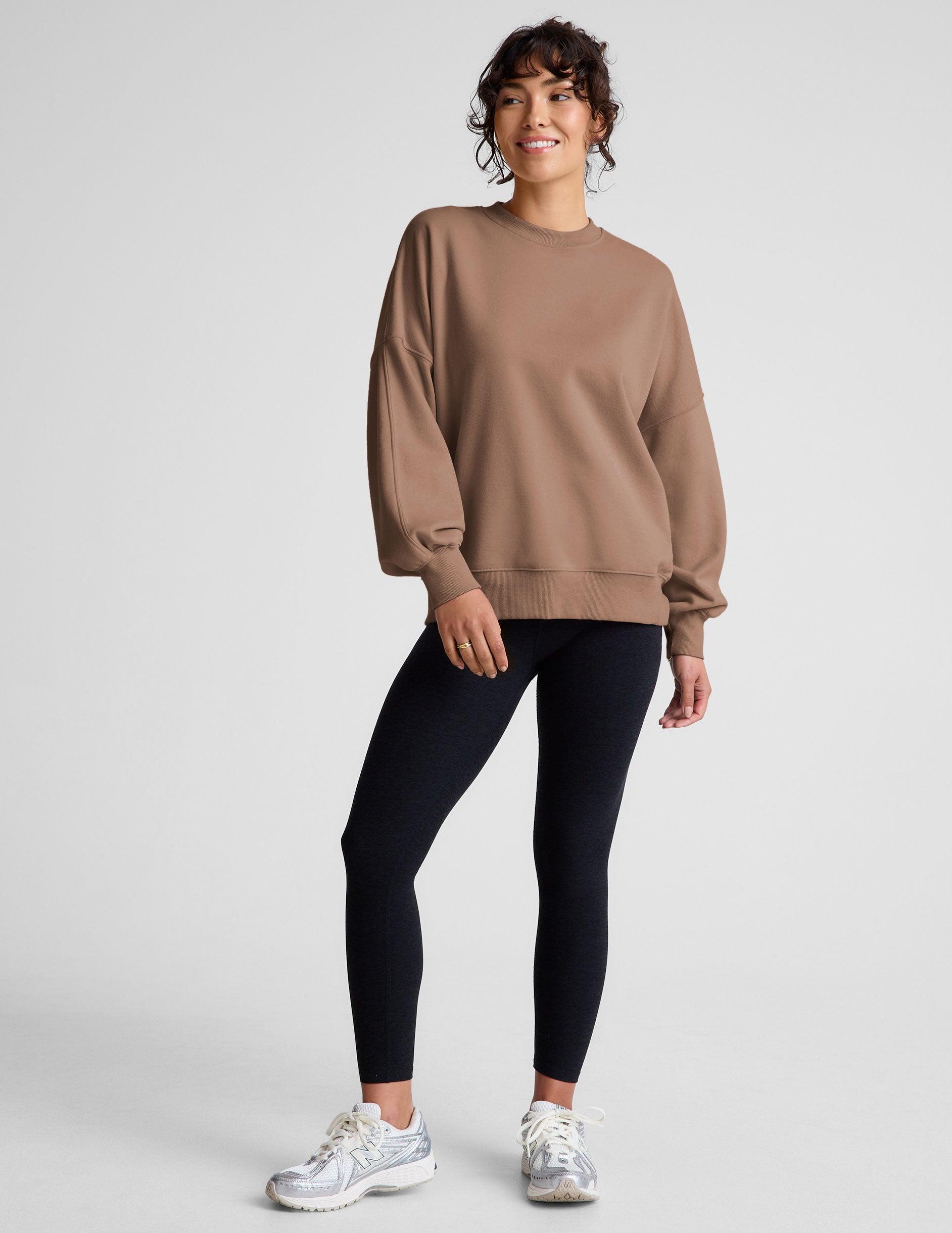 LuxeFleece Oversized Sweatshirt Product Image