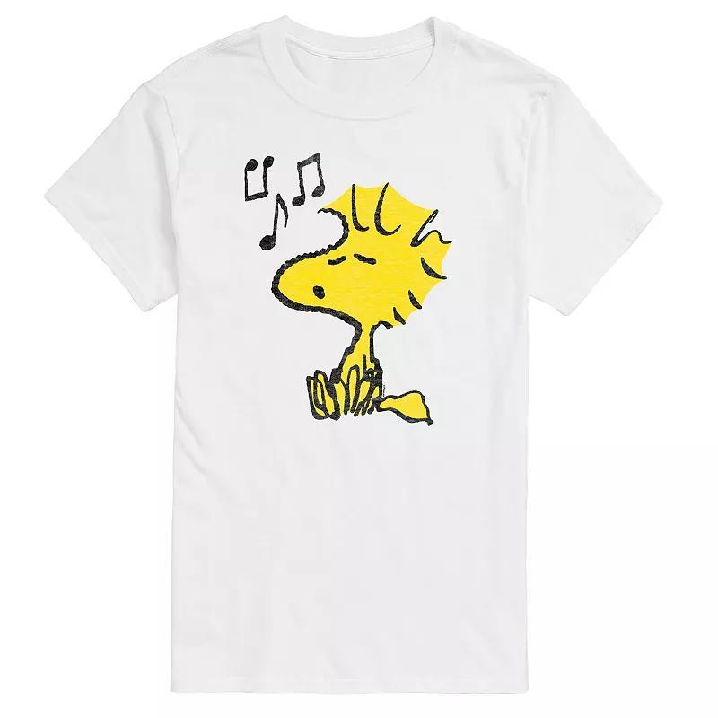 Men's Peanuts Woodstock Singing Graphic Tee,  Product Image