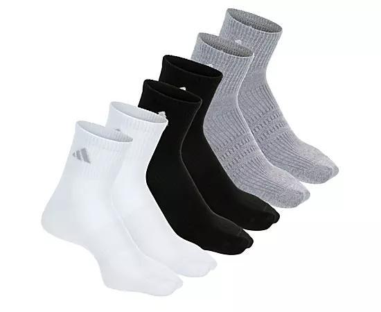 Adidas Womens Superlite Quarter Socks 6 Pairs Product Image