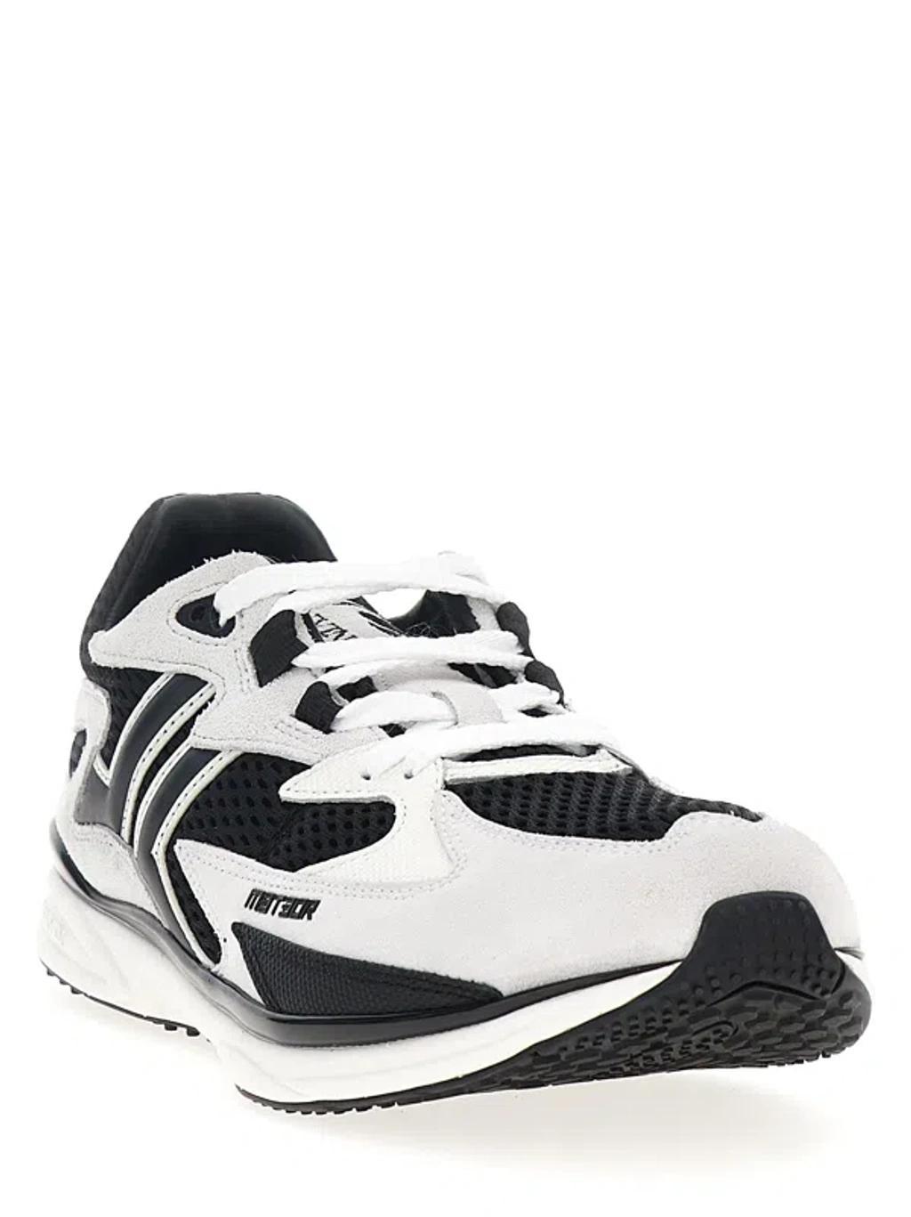 LANVIN Meteor Low In White/black Product Image