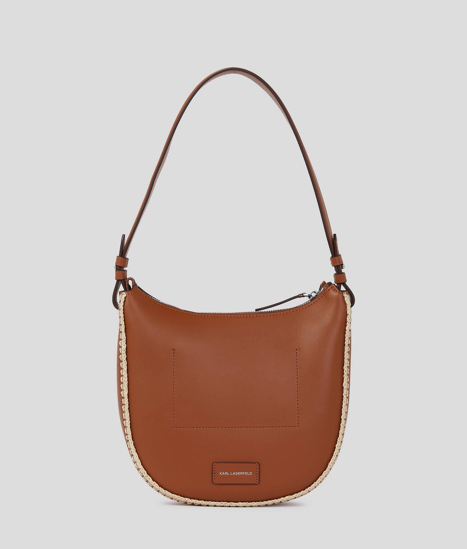 K/CIRCLE PERFORATED MOON SHOULDER BAG Product Image