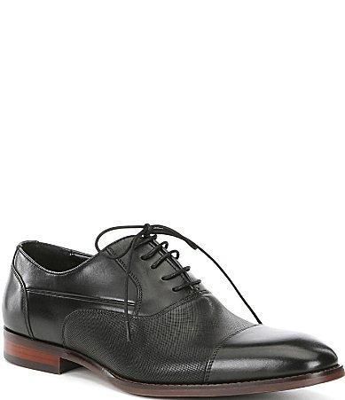 Steve Madden Mens Proctr Leather Cap Toe Oxfords Product Image