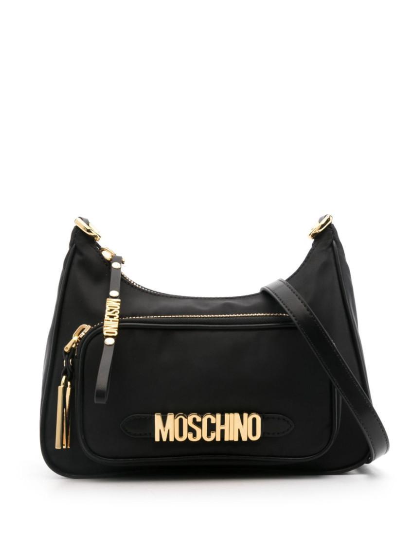 MOSCHINO Black Nylon Shoulder Bag Product Image