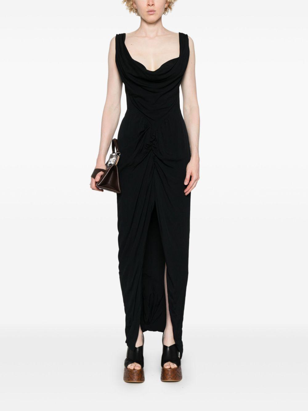 cowl neck maxi dress Product Image