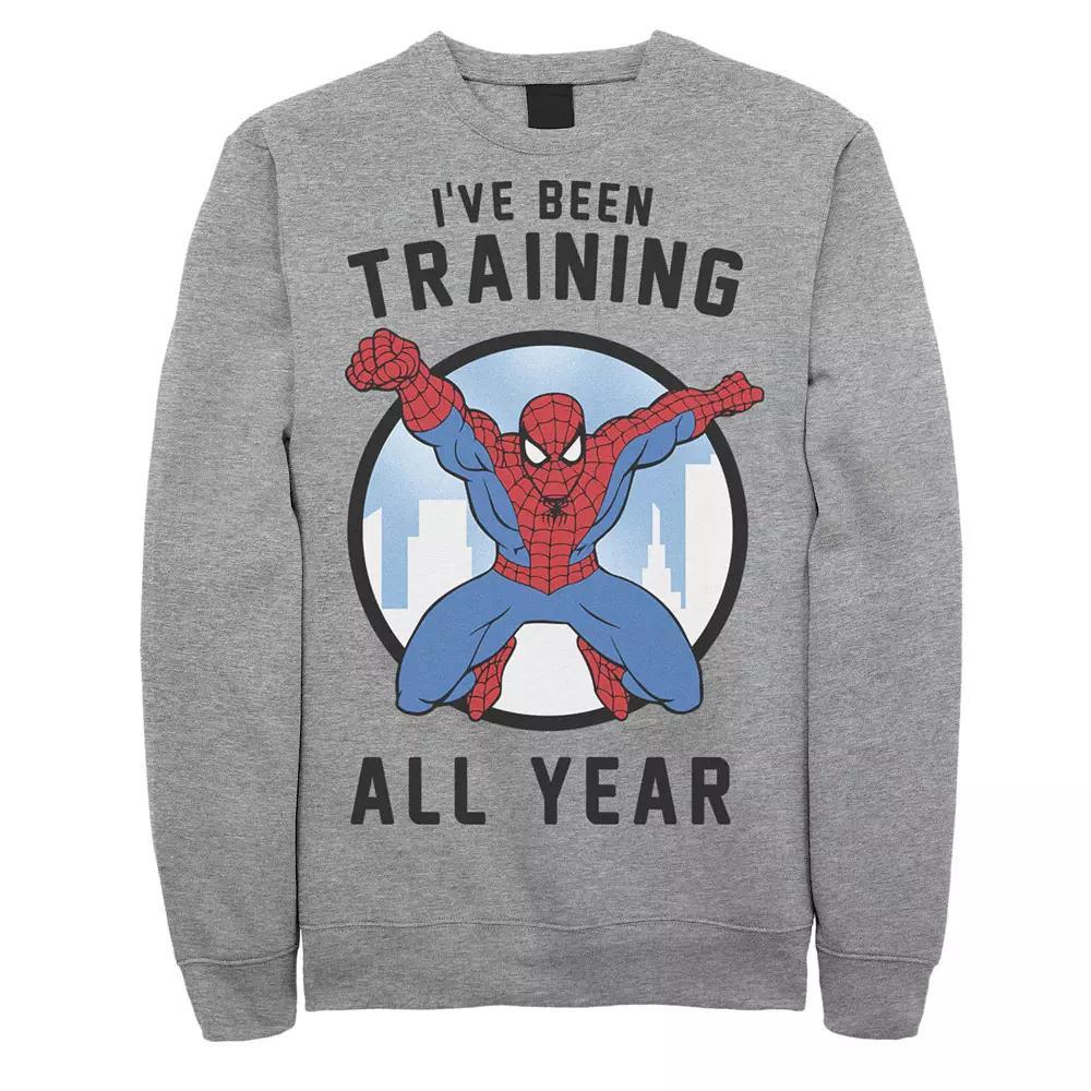 Men's Marvel Spider-Man I've Been Training All Year Sweatshirt,  Product Image