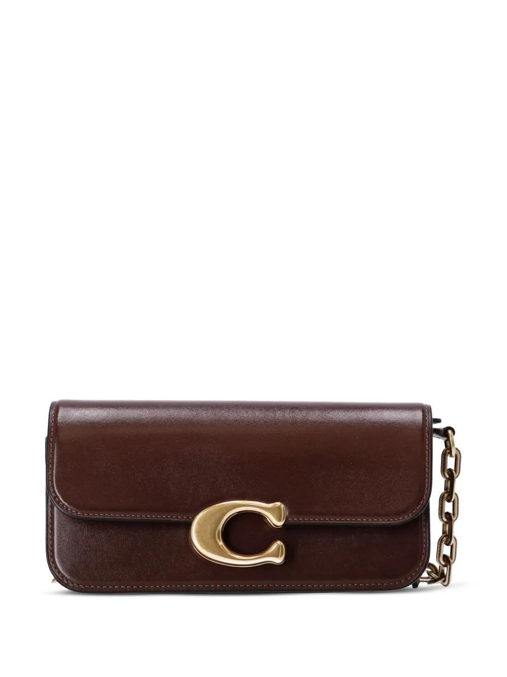 COACH Tabby Leather Shoulder Bag In Maple Product Image