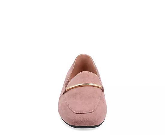 Journee Wrenn Tru Comfort Foam Womens Loafer Flats Pink Product Image