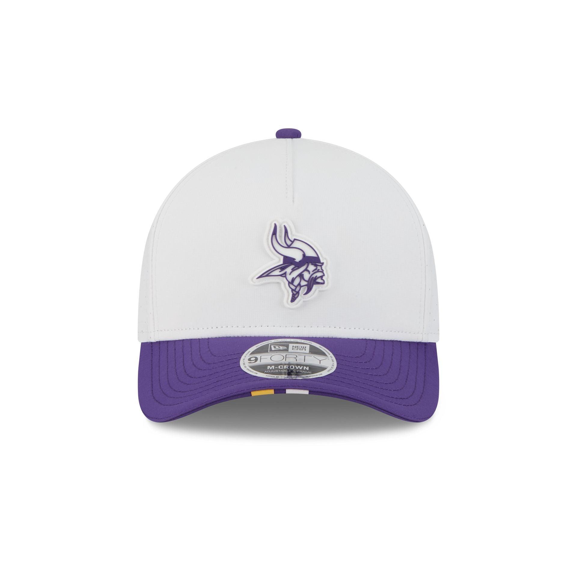 Minnesota Vikings 2025 Training 9FORTY M-Crown A-Frame Snapback Hat Male Product Image