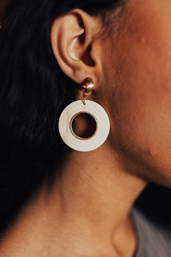 Made For Vacay Earrings In Ivory Product Image