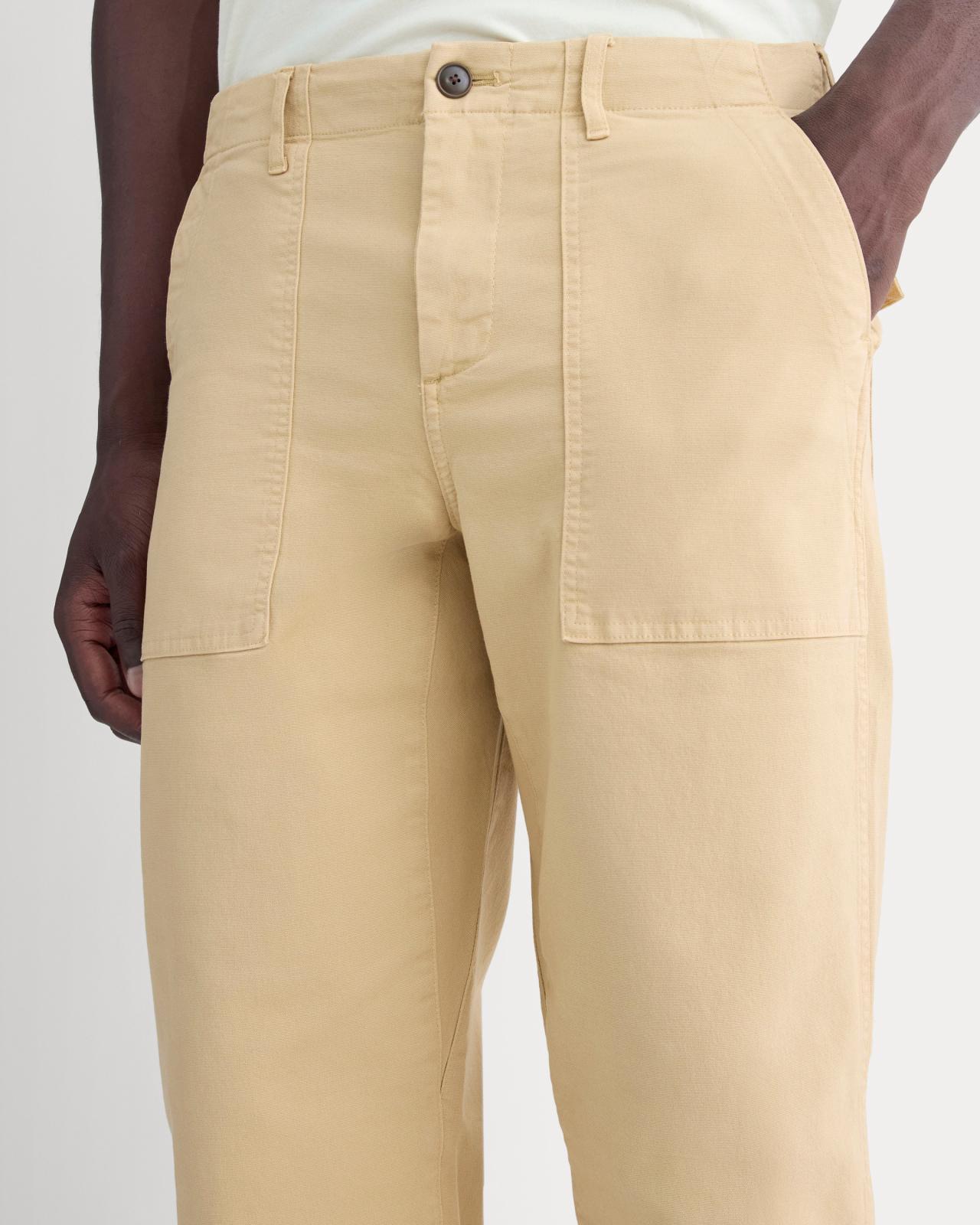 Mens Canvas Relaxed Pant by Everlane Product Image