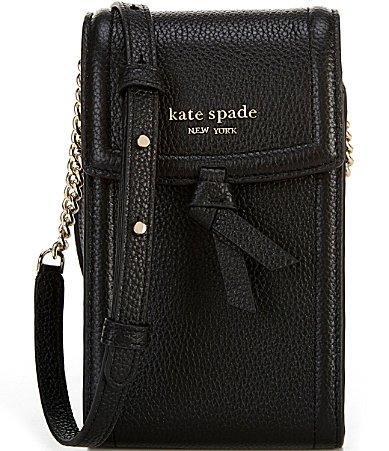 kate spade new york Knott Leather Phone Crossbody Bag Product Image