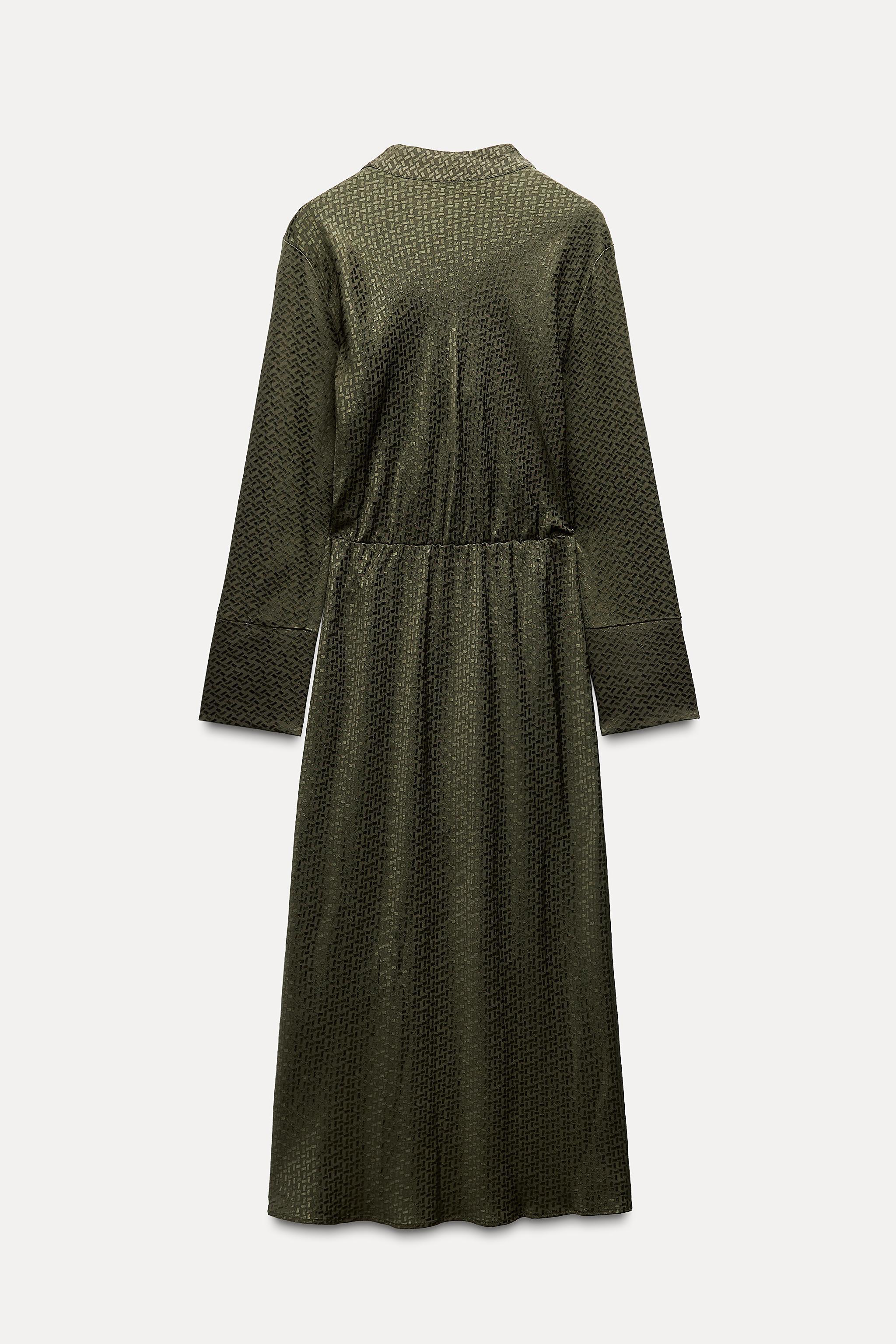 JACQUARD MIDI DRESS Product Image