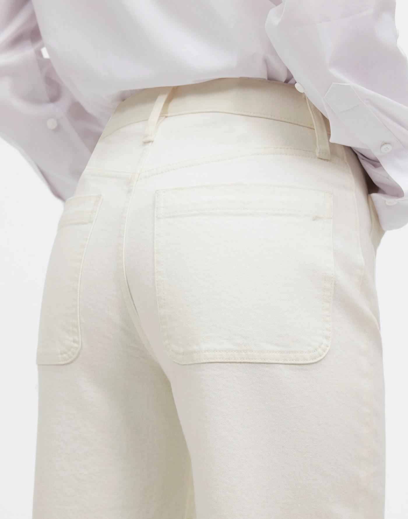 The Emmett Wide-Leg Full Length Jean: Patch Pocket Edition Product Image