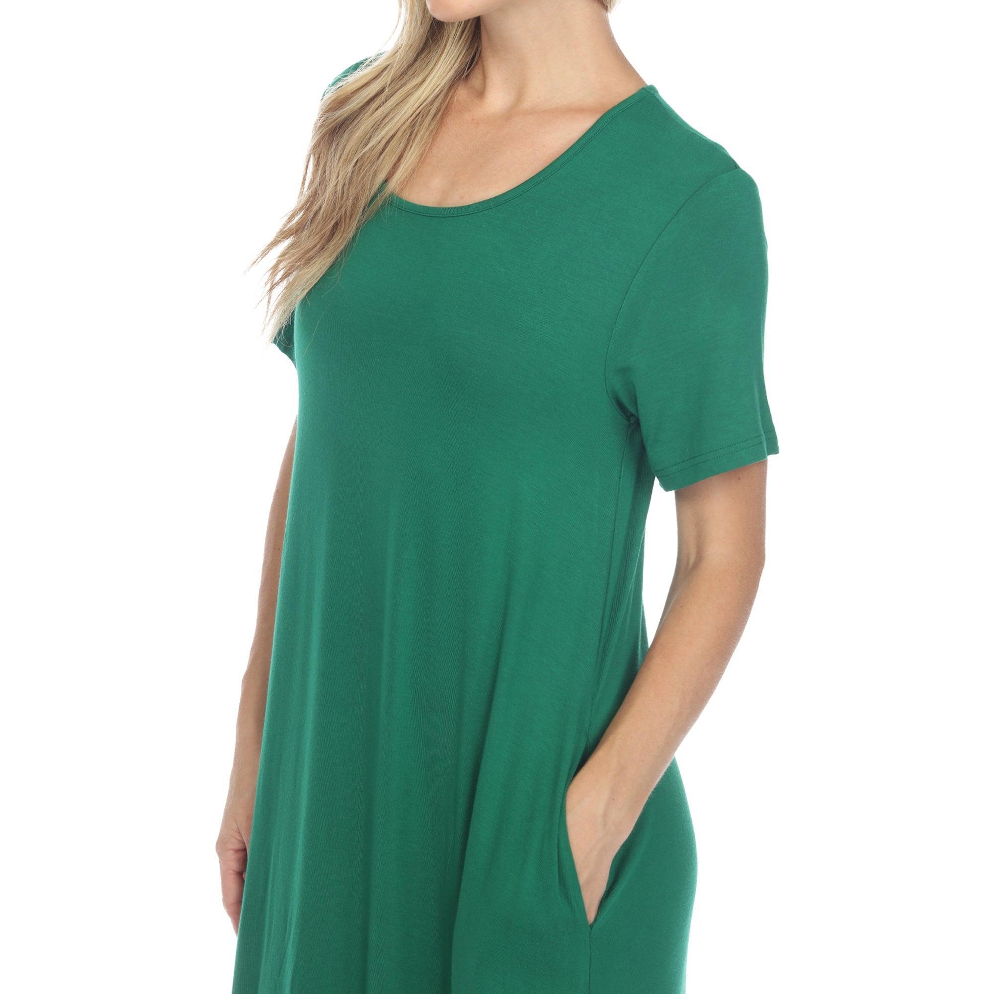 Short Sleeve Midi Dress Product Image