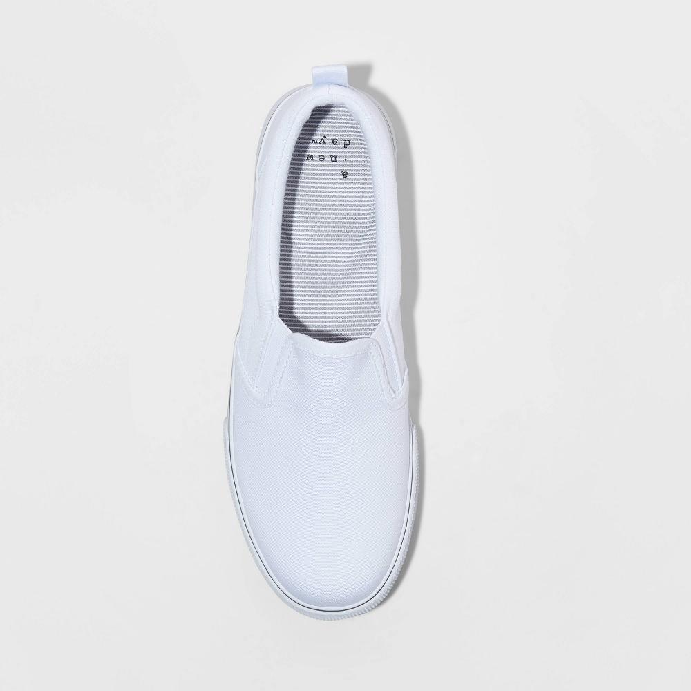 Womens Millie Twin Gore Slip-On Sneakers - A New Day White 11 Product Image