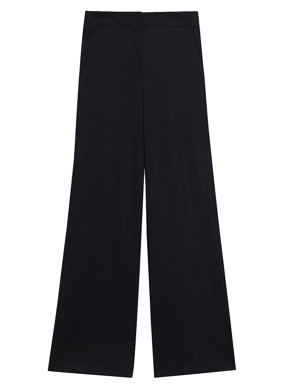 Terena Precision Ponte Cropped Wide-Leg Pants Product Image