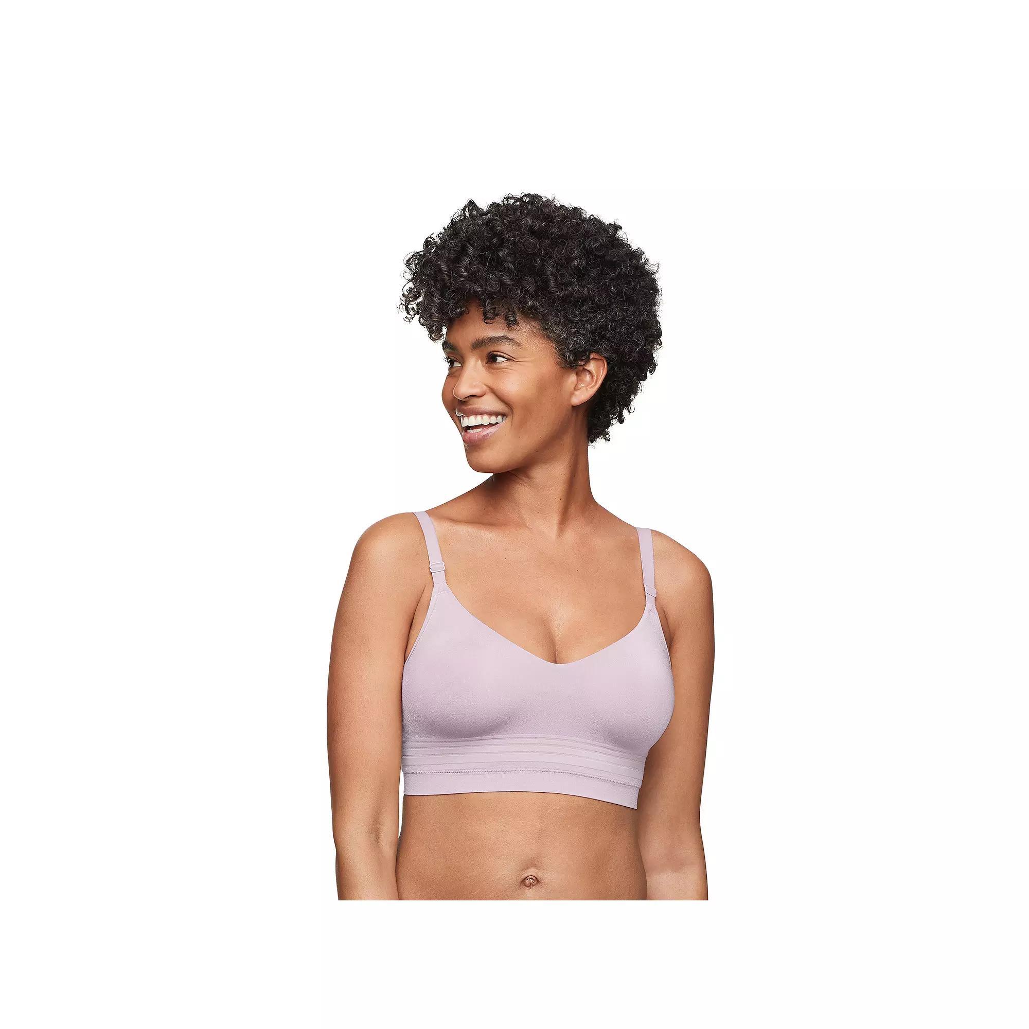 Warners Easy Does It™ Allover Smoothing Seamless Longline Bra RM5501A, Women's, Size: XXXL, Nirvana Product Image