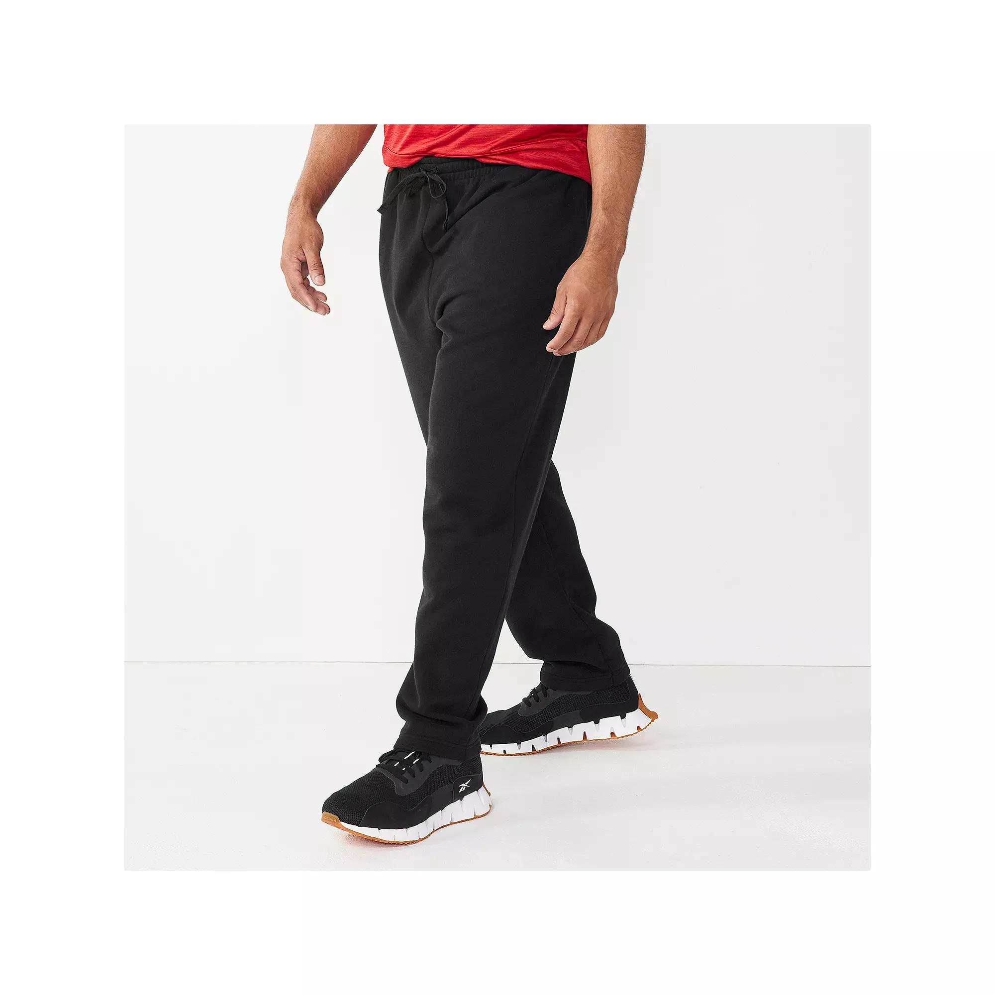 Big & Tall Tek Gear® Ultra Soft Fleece Pants, Men's,  Product Image