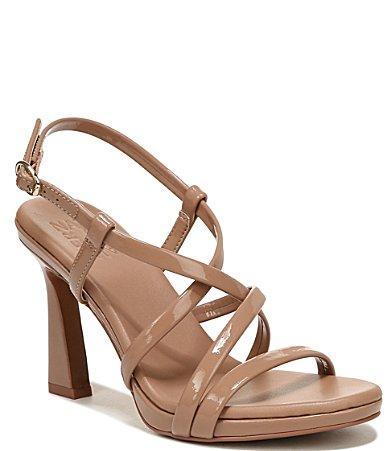 Naturalizer Luisa Strappy Metallic Leather Dress Sandals Product Image