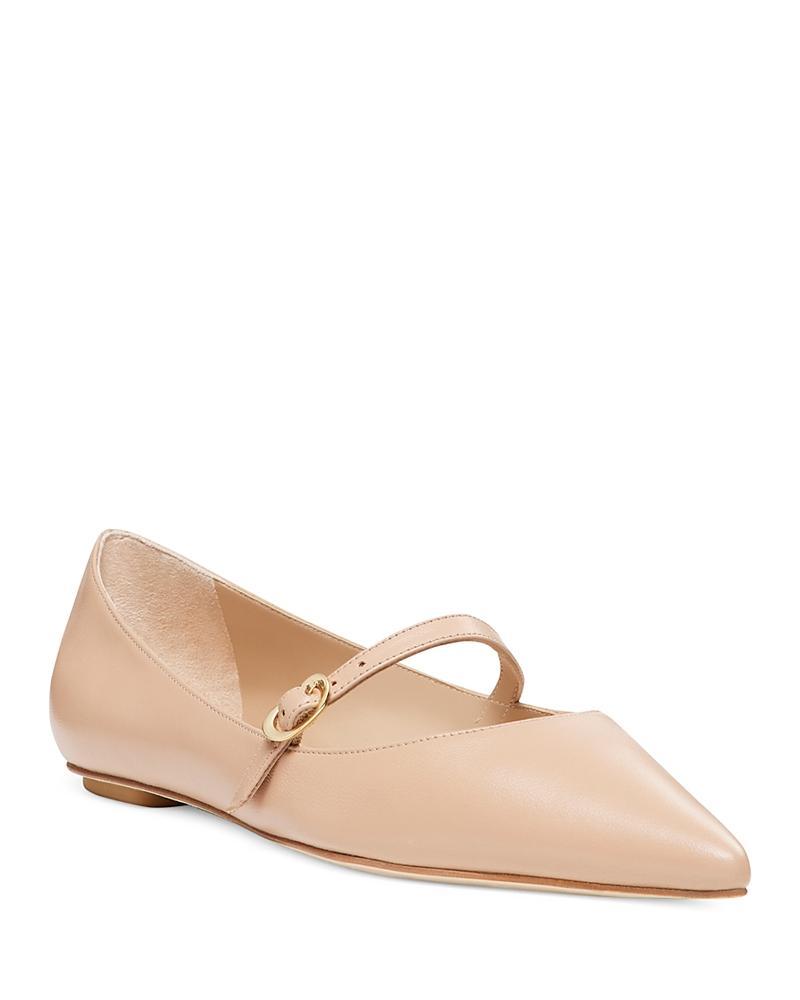 Emilia Leather Mary Jane Ballerina Flats Product Image