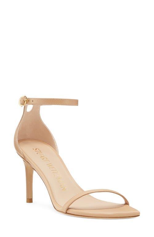 Stuart Weitzman Nudistcurve 75 Sandal (Adobe) Women's Shoes Product Image