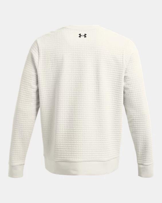 Men's UA Unstoppable Fleece Grid Crew Product Image