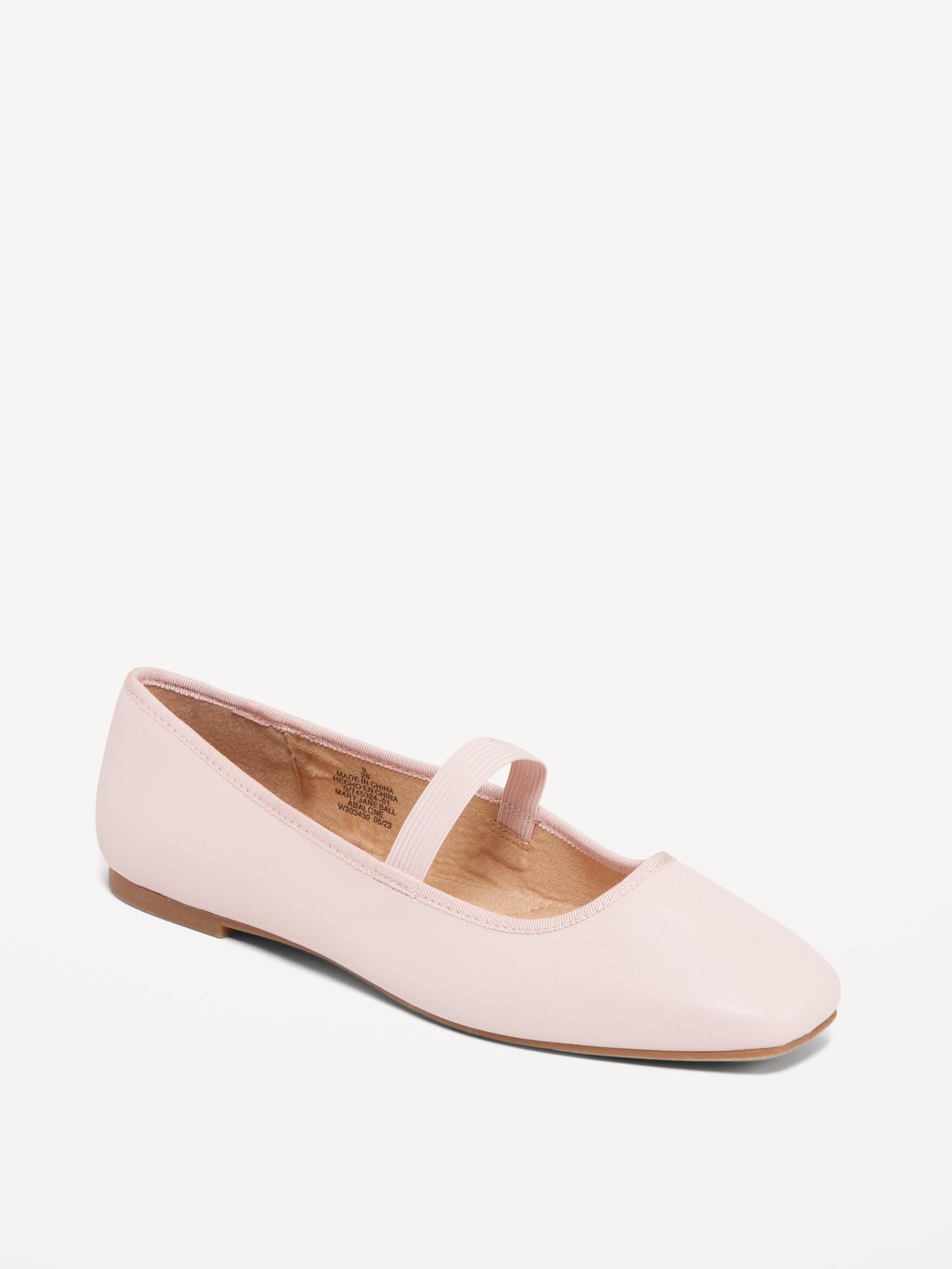 Mary Jane Square-Toe Ballet Flats Product Image