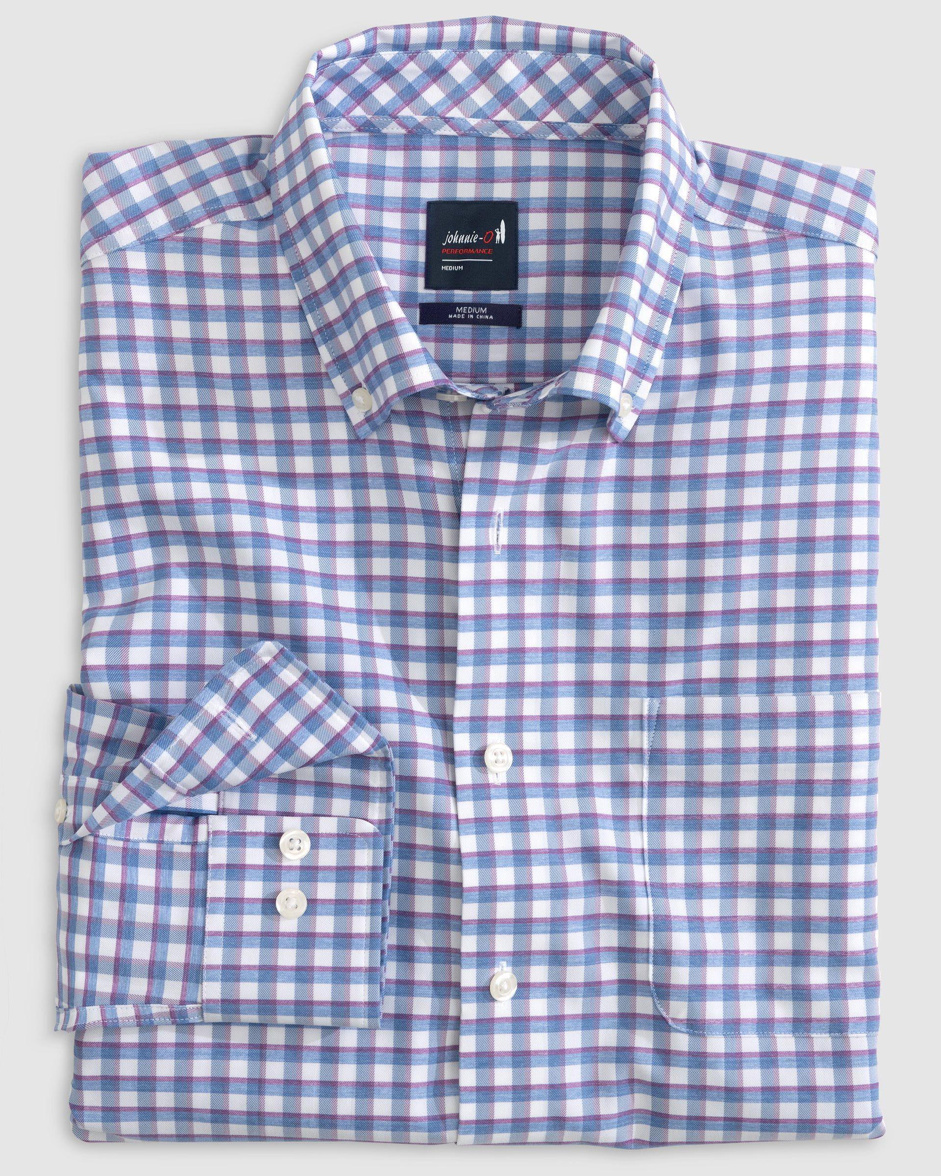 Performance Button Up Shirt - Mead Male Product Image