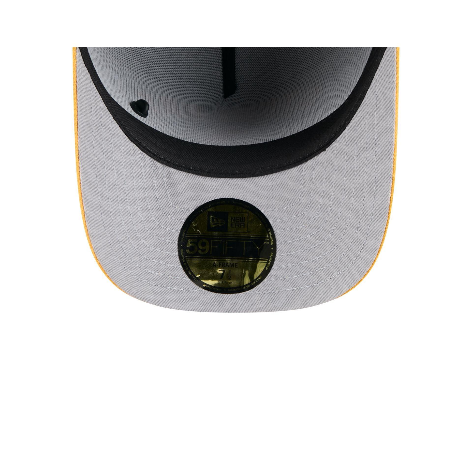 Pittsburgh Steelers 2025 Draft Black 59FIFTY A-Frame Fitted Hat Male Product Image