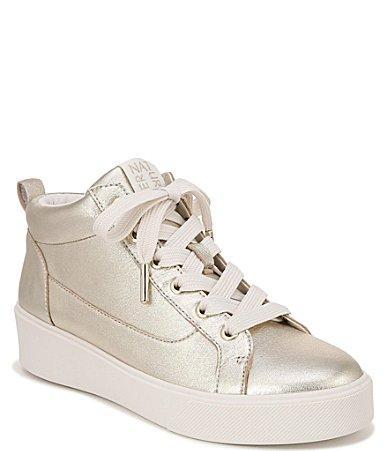 Naturalizer Morrison Mid High-Top Fashion Casual Sneakers Leather) Women's Shoes Product Image