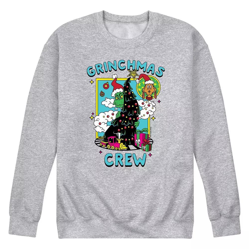 Men's Dr. Seuss The Grinch Grinchmas Crew Fleece Sweatshirt,  Product Image